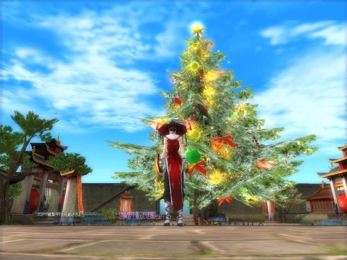 ツリー、でかっ!