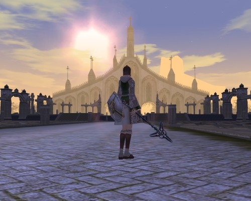 国立墓地の日の出